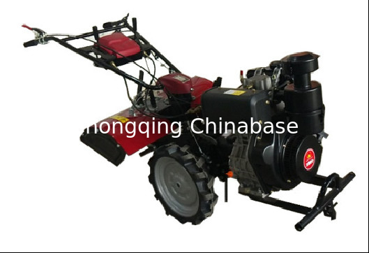 Diesel 186F Mini Tiller Cultivator 6.3KW 270mm agriculture Multi Purpose Mini Power Weeder
