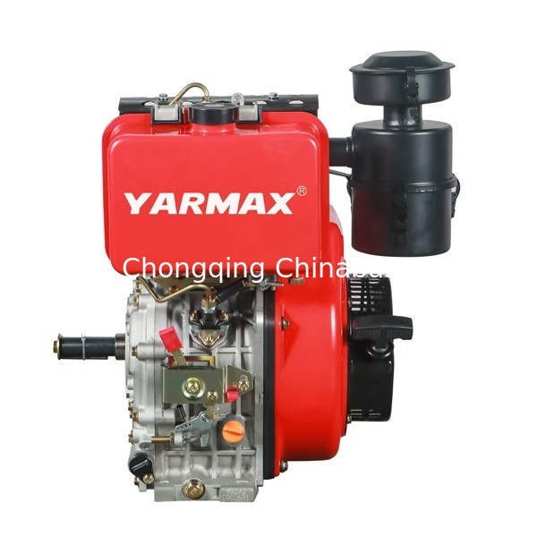 11.8HP 8.1kW Air Cooled Diesel Engine Single Cylinder 4 Stroke 195F YARMAX Diesel Engine