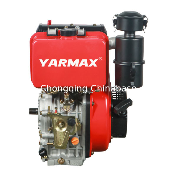 11.8HP 8.1kW Air Cooled Diesel Engine Single Cylinder 4 Stroke 195F YARMAX Diesel Engine
