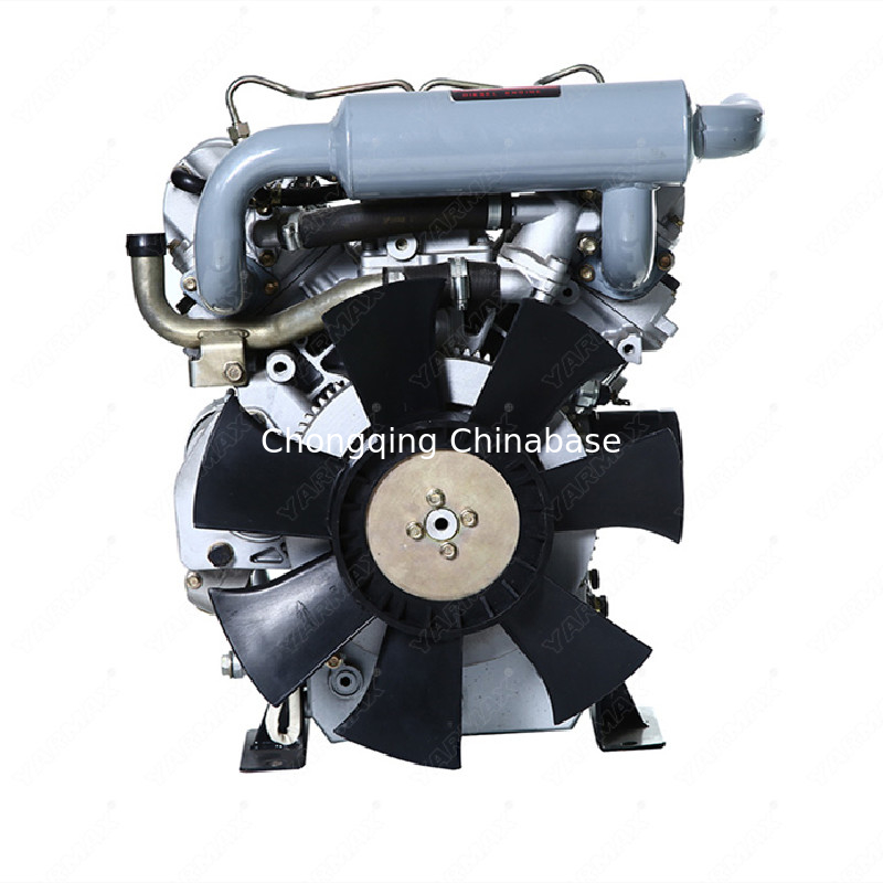 Water Cooled Diesel Engine Low Noise 2V80 17.6HP 13.0kW V Twin 4 Stroke