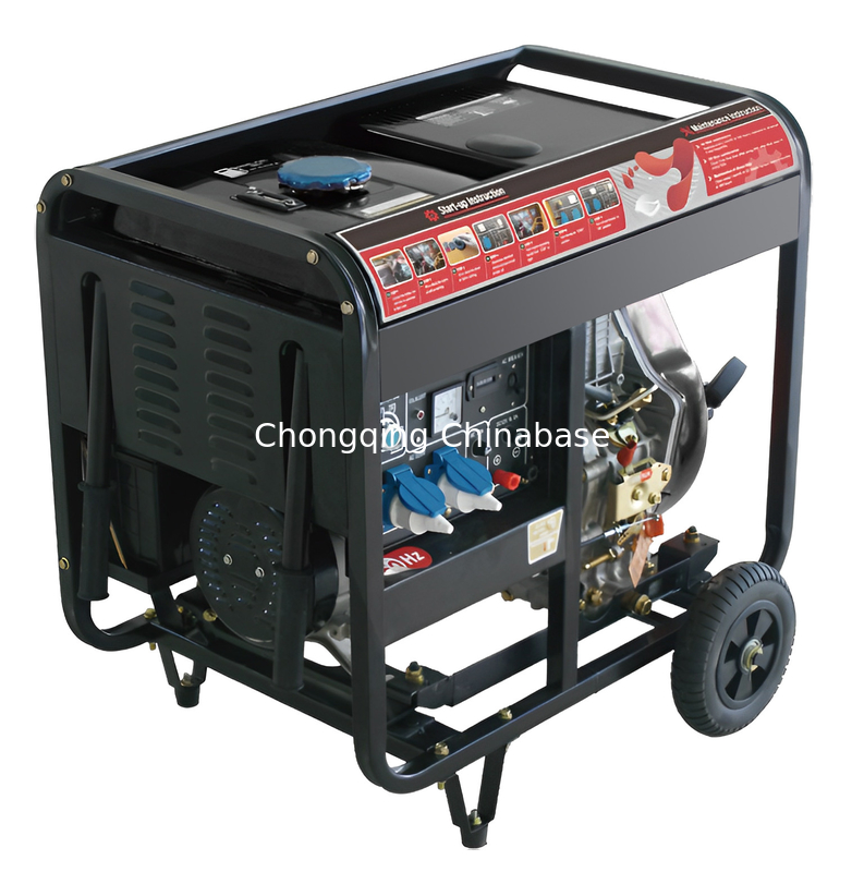 YM9700E 532mL Small Diesel Generator 7.0KW 6.5KW Diesel Powered Portable Generator