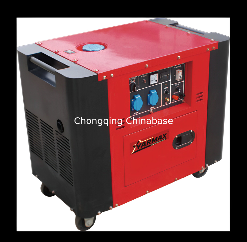 230V 11.3A DC 12V 8.3A 3kW 2.5kW Silent Type Diesel Generator YM3700T