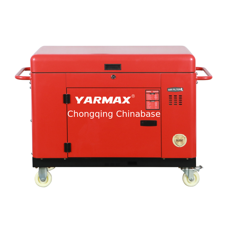 YM13800T Portable Silent Diesel Generator 9.6KW 10.4KW 1105FE Single Cylinder