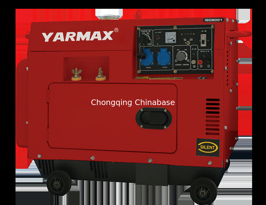 5.5KW Single Phase Portable Diesel Welding Generator  YM8700 25A  50-180A 25-30V