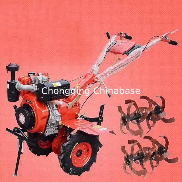 186F Diesel 8.5HP 9HP Power Weeder 186F Diesel 6.5KW Agriculture Power Tiller