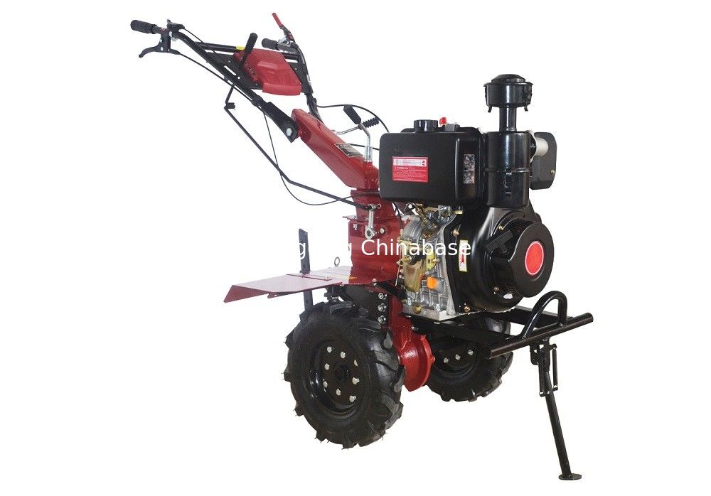 Hand Start 0.3m/S Power Weeder Cultivator 6.3KW Agriculture Tiller Machine